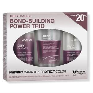 Joico Defy Damage Bond-Building Power Trio 1.7oz X 3 BRAND NEW/SEALED